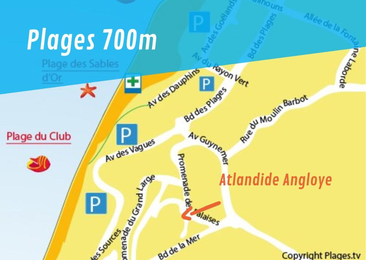 Atlantide Angloye Apartment อองเกลต์ ภายนอก รูปภาพ